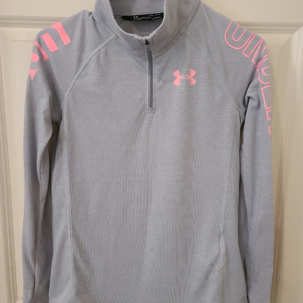 Girls 1/4 Under Armour shirt
